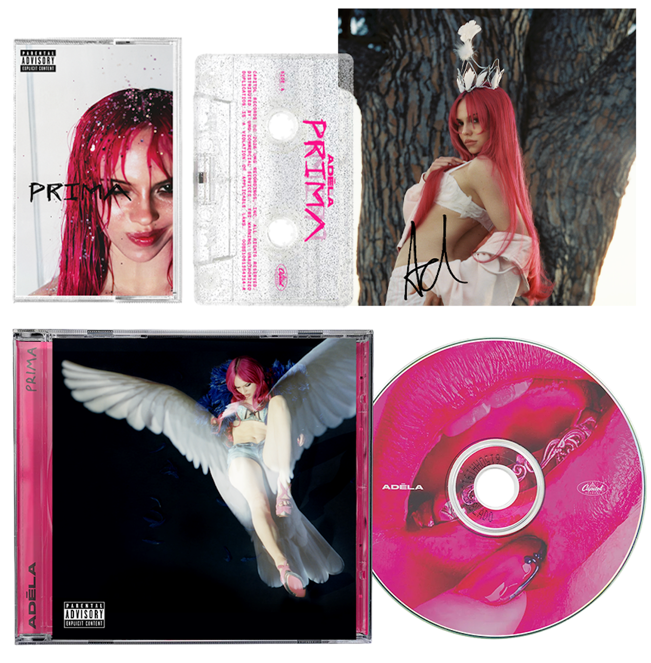 PRIMA - Alt Cover CD, Cassette + Signed Art Card