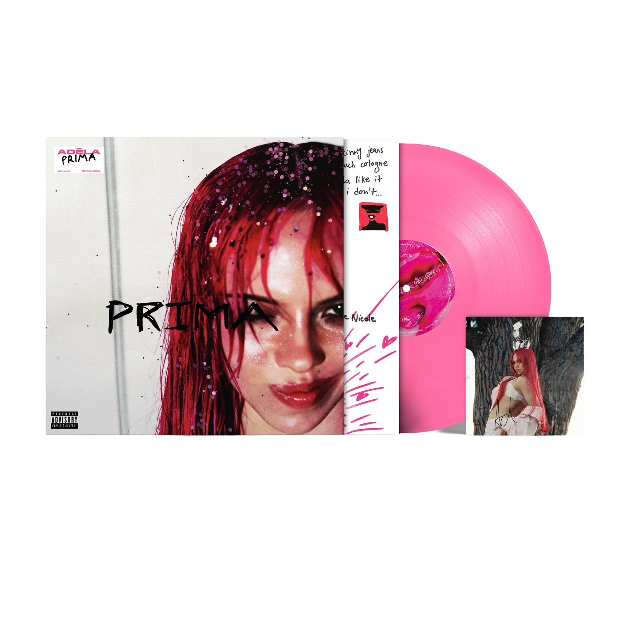PRIMA - Pink Vinyl + Signed Art Card