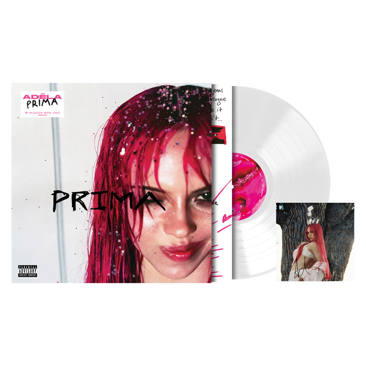 PRIMA: White Vinyl LP + Signed Art Card